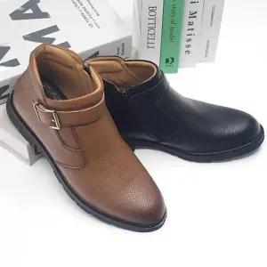 소가죽 남성 부츠 경량인솔 편한쿠션 3cm 키높이신발 WED4168