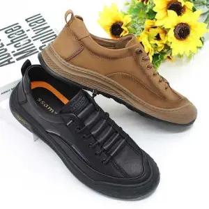 소가죽 캐주얼 로퍼 쿠션인솔 2cm 발편한 신발 데일리 WED415B