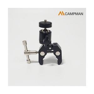 캠프맨 볼헤드 멀티클램프 크레모아 호환 캠핑집게