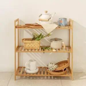 이시아르 인테리어 원목 3단 4단 선반 진열대 WEDC4C4