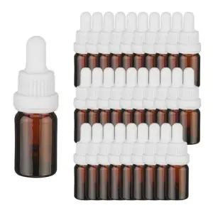 향수용기 화이트 잠금캡 스포이드 브라운 공병 5ml 30 WEE7007