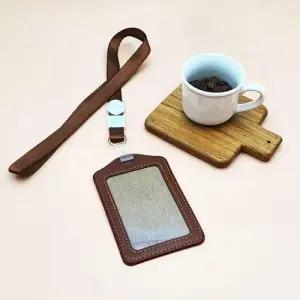 똑딱이 명찰 목걸이 WF061F1