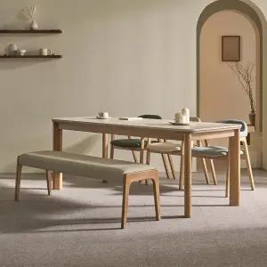 쏠앤까사 올리브 고무나무 원목 포세린 세라믹 식탁세트 4인용 6인용 1400 1600 1950