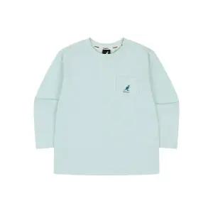 [캉골키즈]포켓 로고 롱 슬리브 티셔츠 SA 0002 민트