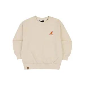 [캉골키즈]클럽 로고 스 셔츠 SA 0103 아이보리