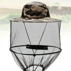 벌망 모자 벌모자 양봉 낚시 햇빛 가리개 접이식 벌망모자 방충망 모기장 기모자