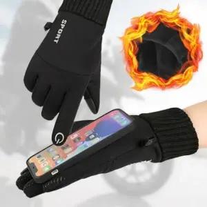 스마트폰 터치 장갑 기모 오토바이 라이더 글러브
