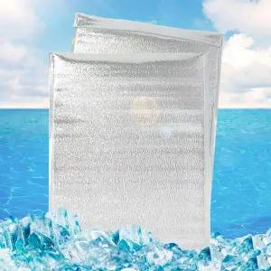 간편 접착식 은박 보냉봉투 50p세트 보냉팩 30x40cm