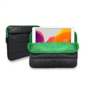 (색상 9-10 (블랙+그린))오젬 에어쿠션패딩 파우치케이스 갤럭시탭