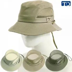 통기성 메쉬 아웃도어 벙거지 낚시 등산 사파리 챙 모자