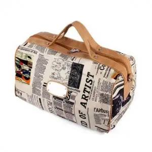 (선택 뉴스페이퍼)보스턴백 빈티지 여행 가방 캐쥬얼룩 스타일