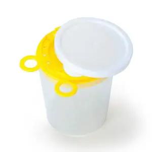 [에이치플러스몰]WL 그림물통 미술도구 휴대용 붓세척통 물감정리 붓보관함