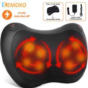 목마사지베게 전기 목 뒤 허리 마사지 베개 어깨 경추 지압 반죽