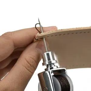 가죽 바늘 손재봉틀 기본 수리바늘 바인딩 신발바늘 송곳 세트