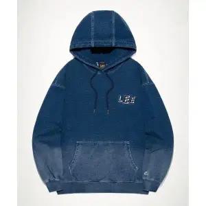 LEE 인디고 로고 후드 티셔츠 인디고블루 LE2503HD11IN 1650479