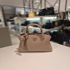 [닥스] DCBA6E760I2 베이지 소가죽 체크 콤비 토트백 닥스핸드백 닥스가방 DCBA6E760