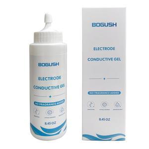 TENS 유닛 패드용 보구시 전극 전도성 젤, 모든 유형의 자가 접착 전극용 무취 패드 안전 사용 8.45온스 팩 1개의 향상