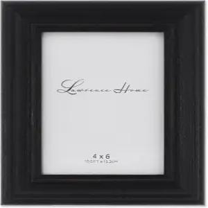 로렌스 프레임 746546 4x6 더럼 풍화 검은 나무 그림