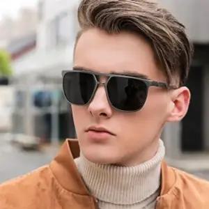 보잉선글라스 남성용 편광 선글라스 가죽파우치 포함