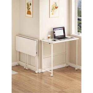 듀얼폴딩책상 원룸 테이블 간이 80CM 접이식 벽걸이형 원룸전용 60x40x28