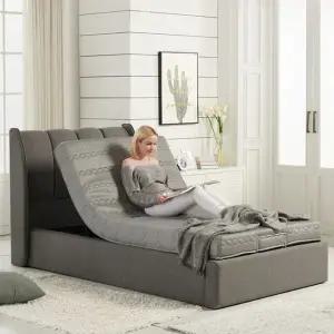 매쉬원 마사지 모션베드 3D 매트리스 침대세트 메디컬 퀸