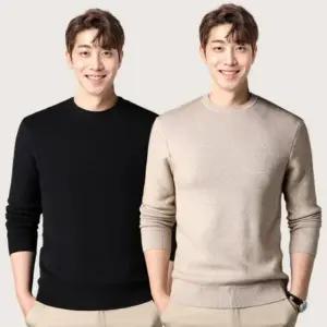 긴팔 니트 스타일 티셔츠 봄 가을 고품질 겨울 스웨터