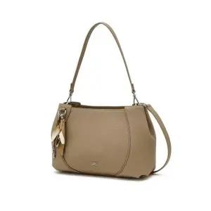 [NS홈쇼핑]DCBA6E572I2 닥스 [RIA] 베이지 소가죽 플라워 참장식 숄더백 M[35675629]