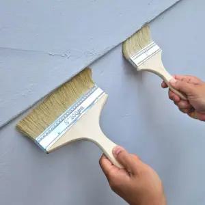 벽보수용 페인트 브러쉬 평붓 일자붓 2사이즈 방꾸미기 도장용 셀프리폼