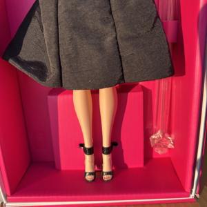 몽테조이 바비 시그니처 1962 애프터 5 실크스톤 인형 복제품 흑백 공주 드레스 컬렉션 HBY14 선물