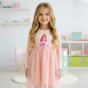 시크릿쥬쥬 밍크스판 9부 샤 원피스 / 여아 유아