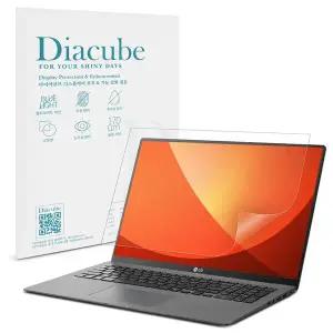 [다이아큐브]LG 그램북 AI 39.6cm (15U50U/15UD50U) 저반사 지문방지 항균 블루라이트차단 액정보호필름