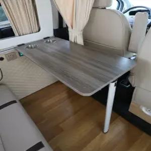 캠핑카 높이조절 테이블 리프팅 식탁 책상 데스크 리프트