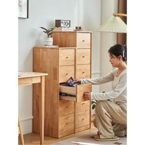 폭좁은서랍장 5단 6단 원목 속옷 수입 코너 캐비닛 침대 원룸서랍장 미니원목서랍장 틈새장