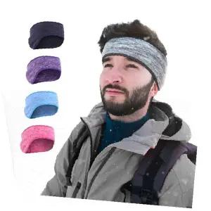 겨울 방한 헤드밴드 남성 여성 공용 운동 등산 야외활동 머리띠 이마보온 털안감 다색상