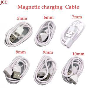 마그네틱 충전 케이블 자석 흡입 USB 전원 충전기 미용 기기 스마트 기기용 2 핀 중심 간격 5mm 10mm