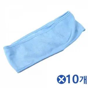 [알티피아]WL 민자 찍찍이 헤어밴드-색상랜덤x10개 예쁜아기밴드