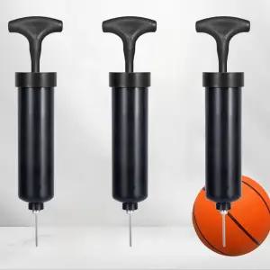 미니 에어 펌프 휴대용 공기 주입기 볼 튜브 자전거 캠핑 스포츠 배구공 바늘 포함