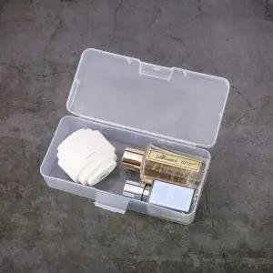 수납 플라스틱 보관함 투명 상자 소품정리 5p 플라스틱상자 보관통