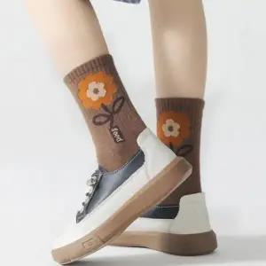 여아 어린이 아동양말 하트 중목 5족세트 3세-12세 (WFK62MY)