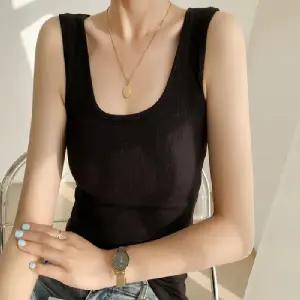 여성나시 스퀘어골지나시 슬림 골지 스판 스퀘어 나시(44 77)