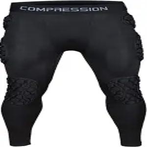 축구 농구 페인트볼 리브 프로텍터용 남성 패딩 보호 장비 세트 트레이닝 바지