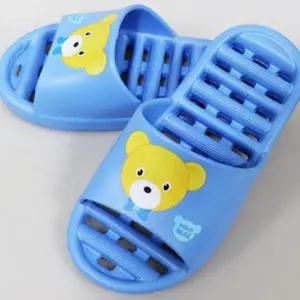 [NS홈쇼핑]바스존 곰돌이 아동 욕실화 EVA 물빠지는 미끄럼방지 슬리퍼[35682204]