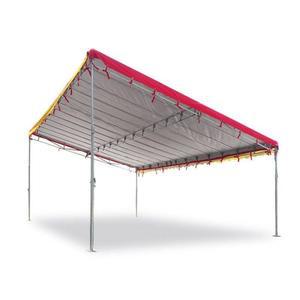 캐노피 농막 프레임 창고 텐트 경사형 차양막 세트 3MX3M