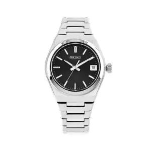 [신세계라이브쇼핑]세이코 SUR557P1 클래식 아날로그 라운드 남성 메탈시계