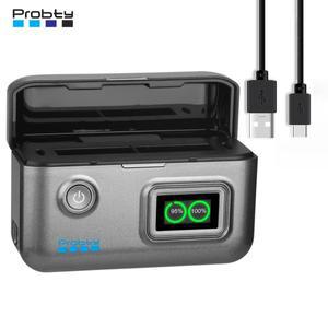 DJI 호환 오스모 360 액션 6용 프로비티 휴대용 고속 충전기 5 프로/4/3용 LCD 디스플레이 탑재 충전 박스