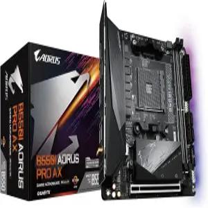 B550I AORUS 프로 AX 마더보드 AMD AM4 Ry 5000 프로세서 Mini-ITX DDR4 듀얼 SATA 6Gb/s WiFi 6 2.5GbE