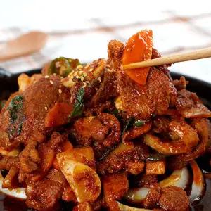 [토랑토랑] 매콤달콤 흑마늘 오리주물럭 200g x 6팩