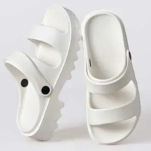 슬리퍼 EVA 겸용 뮬 샌들 여름 여자 스트랩 두줄