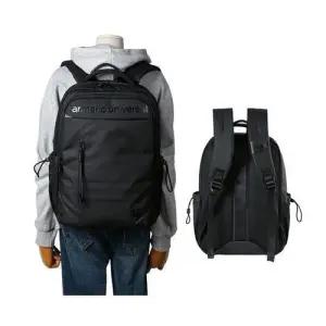 백팩 메쉬등판 찍찍이포켓 블랙 노트북가방 배낭 WFLPL8M