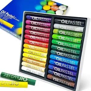 파스텔 드로잉 전문용 색연필 24색 아트용 오일파스텔 (WFKGRKO)